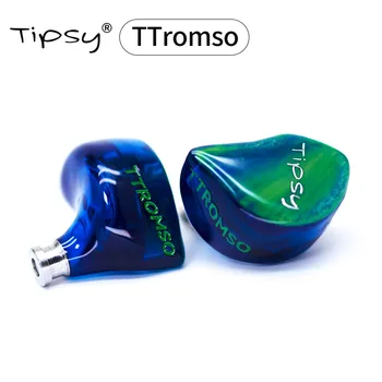 Tipsy TTromso LCD Diafragma Kõrge Resolutsioon Dünaamiline Unit In-Ear Kõrvaklapid koos 0.78 2Pin 3,5 mm Kaabel 13