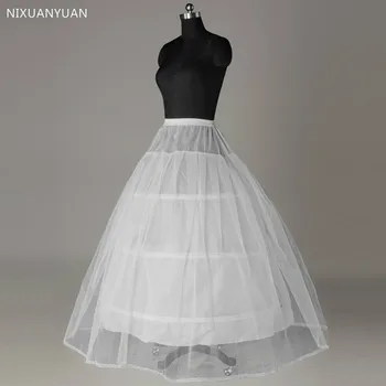Pulm Petticoat Crinoline Tõsta Underskirt Pruudi Kleit Hoop Vintage Libiseb Kõnniteed Petticoat 7
