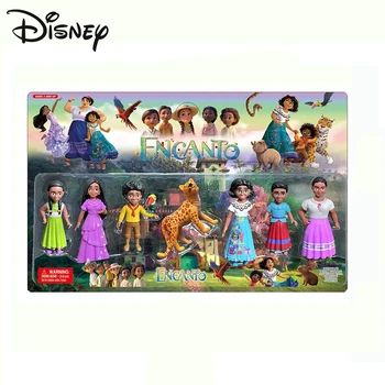 2022 Disney Filmi Encanto Tegevus Arvandmed Mänguasi Mirabel Madrigal Cartoon Mudel Nukk Sünnipäev Kook Teenetemärgi Tüdrukud Lastele Kingitusi 7