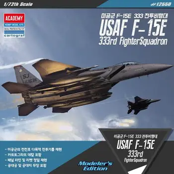 Akadeemia 12550 F-15E 333rd Fighter Squadron Õhusõiduki 1/72 Plastmassist Mudel Kit 1