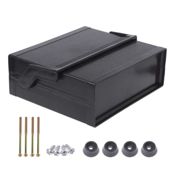 Veekindel Plastikust Elektrooniline Ruum Projekti Box Black 200x175x70mm B03E 9