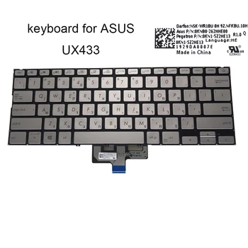 Šveitsi heebrea Taustvalgustusega klaviatuur Deluxe Asus zenbook UX433 UX433F UX433FAC UX433FLC TA sülearvuti klaviatuurid 0KN1 5Z2HE13 5Z1HE13 5