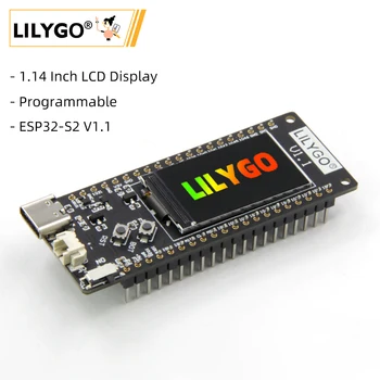 LILYGO® TTGO T8 ESP32-S2 V1.1 Wireless Module ST7789 1.14 Tolline LCD-Ekraan, WIFI Arengut Juhatuse Liik-c-Liides TF-Kaardi Pesa 14