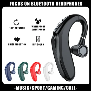 Bluetooth-5.2 Traadita Peakomplekt Earbuds Kuular koos Mic Sõidu Kõne Äri Handsfree Kõrvaklapid Kõrvaklapid, iPhone Xiaomi 16