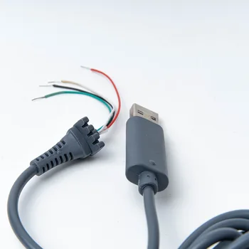 Kõrge Kvaliteediga USB-4 Pin-laadimiskaabel Juhe +Löönud Adapter Asendamine Xbox 360 Wired Controller Tarvikud 4
