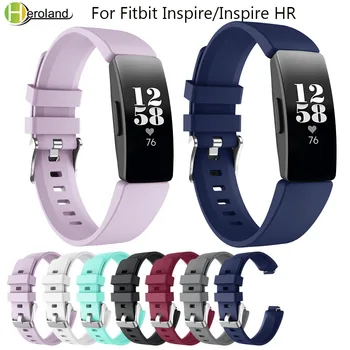smart watchbands Jaoks Fitbit Inspire/Inspire HR Tegevust Tracker Bänd Silikoon Sport Asendamine Käepaela Käevõru Tarvikud 16