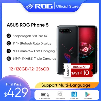ASUS ROG Telefon 5 5G moblie telefon Snapdragon 888 6.78