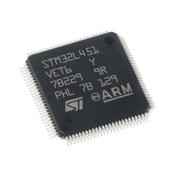 STM32L451VET6 LQFP-100 STM32L451 32L451VET6 Mikrokontrolleri IC Chip Integrated Circuit Brand New Originaal