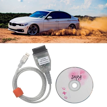 Kooskõlas BMW-E86 E84 E82 E83 E87 E70 E71 E81 E60 E85 (K+DCAN USB Liides INPA OBD SAAB Diagnostika Kaabel Lüliti 1