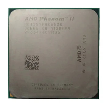 AMD Nähtus II X6 1055T 1055 2.8 G 125W Kuus-Core CPU protsessori HDT55TFBK6DGR Socket AM3 9