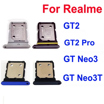 SIM-Kaardi Salve Jaoks Realme GT Neo 3 3T GT2 Pro Micro-Sim-Kaardi Salve Pesa SD-Kaardi Lugeja pesast Varuosad 14