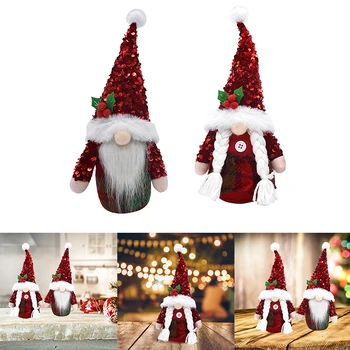 Litrid Näota Nukud Partei Asjade Palus Näota Gnome Nukk Desktop Adornments Rootsi Gnome Lapsed Kingitus Jõulukaunistused 15