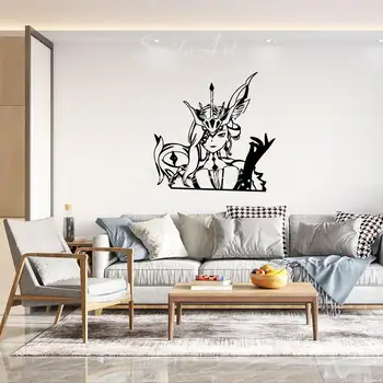 Ilu Genshin Decal Eemaldatav Vinüül Seinamaaling Plakat Lapsed Ruumide Kaunistamine Seina Art Kleebis Murals 1