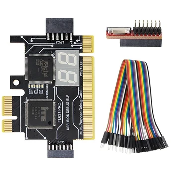 TL631 PRO Sülearvuti PCI Diagnoosida Kaardi ARVUTISSE PCI-E MINI LPC Emaplaadi Diagnostika-Analyzer Tester Debug Kaardid 1