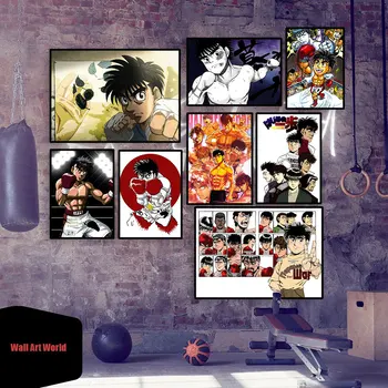 Jaapani Anime Hajime No Ippo Makunouchi Plakati Print Lõuend Seina Art Sport Poks Art Pilt Jõusaal Tuba Home Decor Cuadros 10