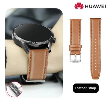Huawei 20mm 22mm Nahast Rihm Watchband Jaoks Huawei Vaadata GT3 GT 3 Pro 46 mm 42mm Käevõru Silikoonist Rihm GT 2 GT2 Pro Watchband 7