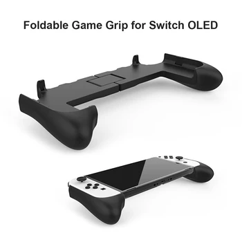 Käe Grip Seista Nintendo Lüliti OLED Kokkupandav Raske ABS Ergonoomiline Käepide Omanik Protective Case For Switch OLED Tarvikud 5