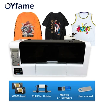 OYfame dtf printer A3 dual XP600 Printeri pea Otse trasnfer film DTF soojuse vajutage A3 dtf t-särk printer A3 printimine masin 1