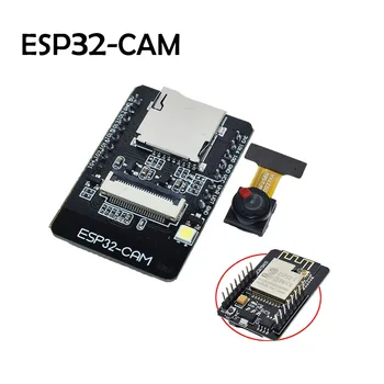 ESP32-CAM OV2640 Traadita WiFi Bluetooth Moodul Kaamera Arengu Pardal ESP-32 ESP32 CAM DC 5V Dual-core 32-bit CPU 2MP TF kaardi 5