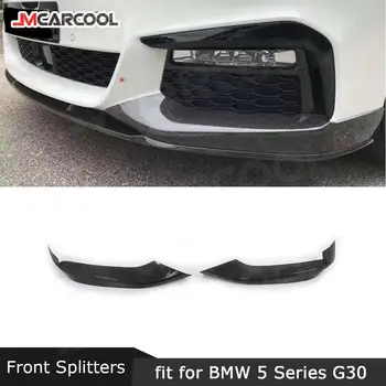 Carbon Fiber Front Bumper Huule Lõhkujad Keha Komplektid BMW 5 Seeria G30 G31 G38 M Tech M Sport 2017-2020 MP Stiil 16
