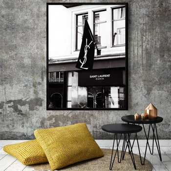 Kaasaegne Mängutuba Plakat Must Valge Lõuend Maali Nordic Art Printida Moe Kuulsa Brändi Seina Pilt Elutuba Home Decor 5