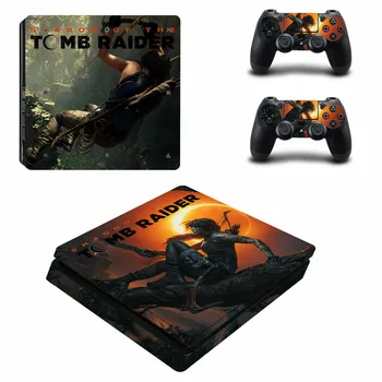 Tomb Raider PS4 Slim Naha Kleebis Sony PlayStation 4 Konsoolile ja Kontrollerid PS4 Slim Nahad Kleebis Vinüül Decal 7