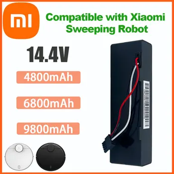 14.8 V Xiaomi laetav aku kohaldatakse STYTJ02YM pühkimine ja mopiga robot 4800mah Jaoks Haier JX37 tolmuimeja 13