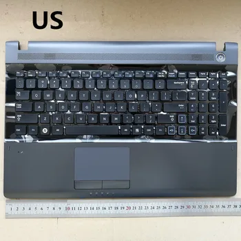USA/Brasiilia/UK/Saksamaa/portugali paigutus Uus sülearvuti Klaviatuur koos touchpad palmrest SAMSUNG RV509 RV511 RV515 RV520 7