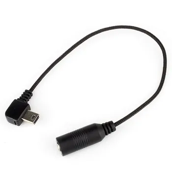Mini USB ja 3,5 mm Mikrofon Mic Adapter Transfer Kaabel Traat GoPro Hero 3 3+ 4 Mikrofoni Adapter-Kaabel Digital Camera Kaabel 5