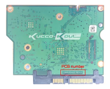 kõvaketas osad, PCB loogika juhatuse trükkplaat 100645422 jaoks Seagate 3.5 SATA hdd ST1000DM003 ST2000DM001 ST3000DM001 7