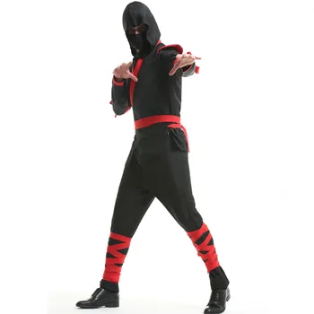 Halloween Kostüümid Jaapani Meeste Ninja Sõdalane Cosplay Ülikond, Kostüüm Tulemuslikkuse