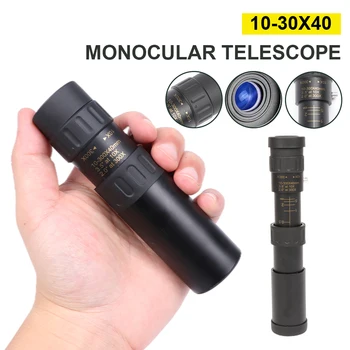 HD 10-300X40mm Super Telefoto Monocular Teleskoobi Suurenduse Monocular Binoklid Kõrge Kvaliteedi 4K Jahindus, Telkimine Teleskoop 16