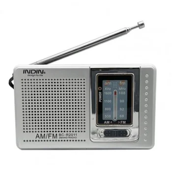 Pocket Mini Lai Vastuvõtt Teleskoop Antenn Maailma FM-Raadio Vastuvõtja Lihtne Teha Kaasaskantav AM Raadio Meelelahutus R2011 1