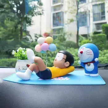 Auto Kaunistused Anime Doraemon Nobita Sinine Kassipoeg Kevadel Vänderdama Joonis Mudel Auto Sisekujunduses Tarvikud, Mänguasjad, Lapsed Kingitusi 10
