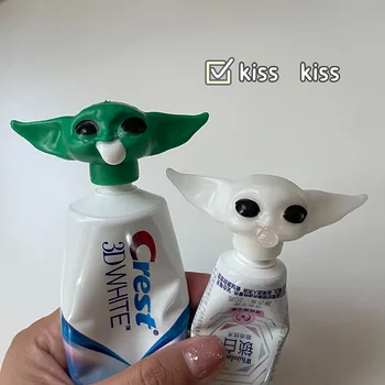 Uus Beebi Yoda Joonis Mänguasjad Isikupärastatud pigistada hambapasta Catoon Naljakas Yoda Kawaii Star Wars Mudel Vannituba Asjade Lapsed Kingitus 6