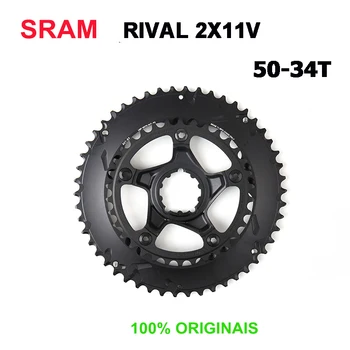 SRAM RIVAAL 22 2*11 crankset juhatab Maantee Jalgratas Alluminum Sulamist Chainring 50-34T Direct Mount 7