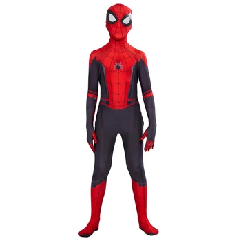 Zentai Sobiks Bodysuit Lapsed Täiskasvanud Raud Spider Cosplay Hämmastav Halloween Kostüüm Peter Parker 14