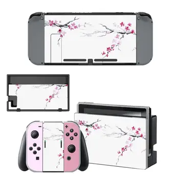 Sakura Cherry Blossom Nintendo Lüliti Naha Kleebis NintendoSwitch kleebised nahkade jaoks Nintend Lüliti Konsooli Rõõmu-Con Töötleja 10