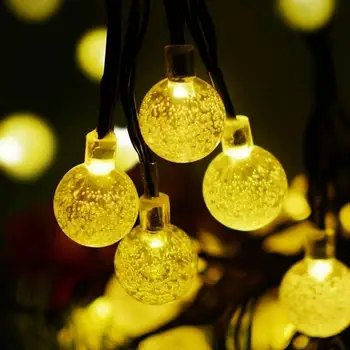 Päikese Valgus String Magic Veekindel LED-String Tuled Atmosfääri Väljas Aed Jõulud Pulmapidu Led Lamp Home Decor 2