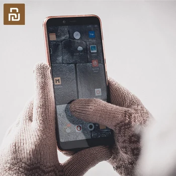 Xiaomi Kindad FO Sõrmega Puuteekraani-Kindad Naistele Meeste Talvel Soe Samet Kindad Jaoks Ekraan Telefoni Sünnipäevaks/Jõuludeks Kingitus 3