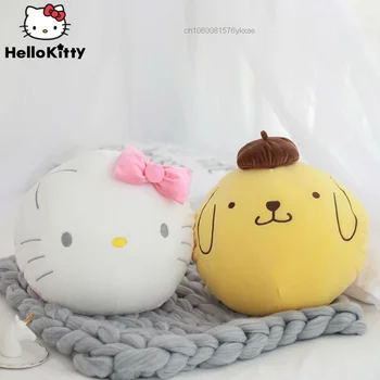 35cm Kawaii Sanrio Peace My Melody Hello Kitty Ball Tüüp Plushie Mänguasi on Pehme Täidisega Mänguasjad, Nukud Laste Lapsed Kingitus Peluche Y2k