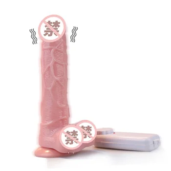 Muhang Pehmest Materjalist Vibreeriv dildo on Kolmes Suuruses Suur Dildo iminapp Sugu Mänguasjad Naine Strapon Naiste Masturbatsioon 15