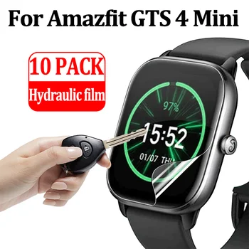 10tk TPÜ Hüdrogeeli Filmfor Huami Amazfit GTS 4 Mini Ekraani Kaitsekile jaoks Amazfit GTS 4 Mini Smart Watch Pehme kaitsekiled 7