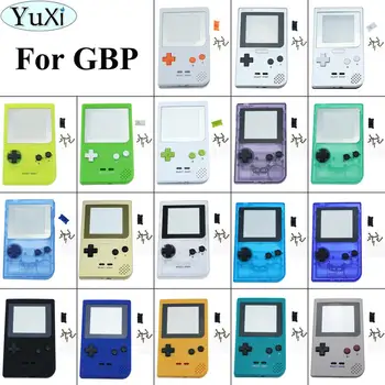 YuXi 1Set Täielik Juhul Katma Eluaseme-Shell Asendaja Gameboy Pocket Mängu Konsool GBP halli Koorega Juhul Nuppude Komplekt