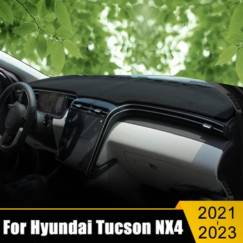 Auto Armatuurlaua Vältida Valguse Padjad Vahend Platvorm Laua Katavad Matid, Vaibad Jaoks Hyundai Tucson NX4 2021 2022 2023 Tarvikud 3