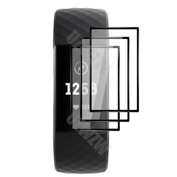 (3tk) Ekraan Kaitsja Jaoks Fitbit Eest 3 Full Coverage Pehme Kaitsva Kile Kate (Mitte Klaasist) 10