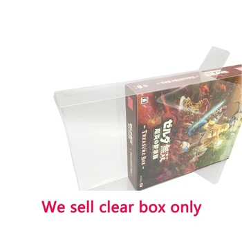 Läbipaistev hoiukarpi Kogumise Kasti Lüliti Zelda Musou / Hyrule Sõdalased mängu Kaitsva kasti Limited Edition 14