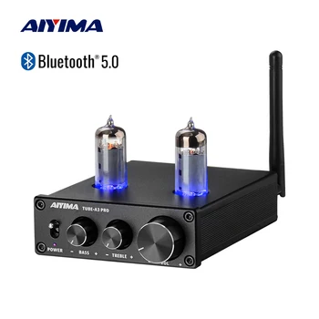AIYIMA Bluetooth-5.0 6K4 Vaakum Toru Võimendid, Audio Juhatuse Sapp Preamplifier Preamp AMP Treble Bass Kohanemise DIY kodukino 2