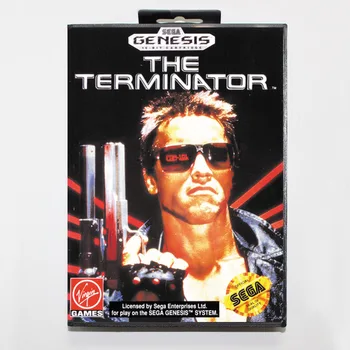 Terminaator 16bit MD Mäng Kaardi Jaoks Sega Mega Drive/ Genesis koos Retail Box 8