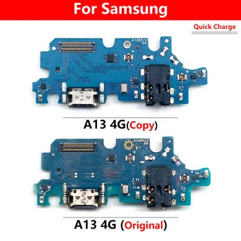 Algne Uus USB Micro Laadija Laadimise Port, Doki Pesa Pesa Pesa Mikrofoni Juhatuse Flex Kaabel Samsung A13 4G